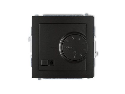 Electronic temperature controller mechanism with underfloor sensor
