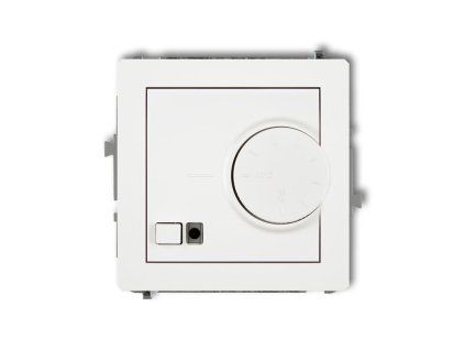 Electronic temperature controller mechanism with underfloor sensor