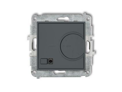 Electronic temperature controller mechanism with underfloor sensor
