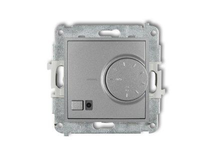 Electronic temperature controller mechanism with underfloor sensor