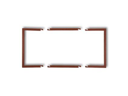 Fill to 2-gang universal frame