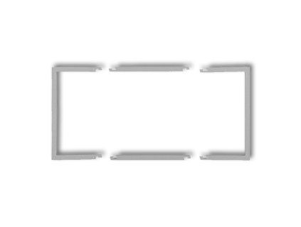 Fill to 2-gang universal frame