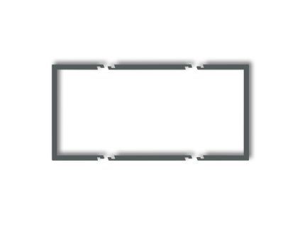 Fill to 2-gang universal frame