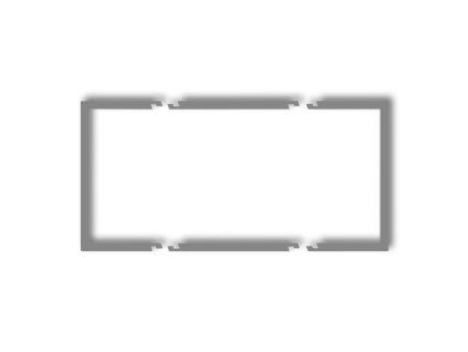 Fill to 2-gang universal frame
