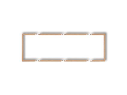 Fill to 3-gang universal frame