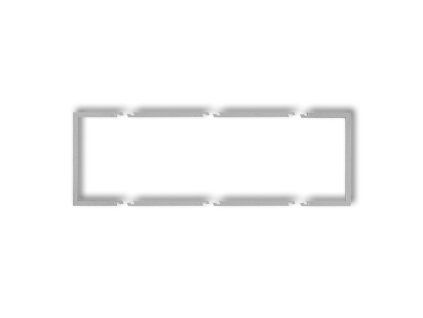 Fill to 3-gang universal frame