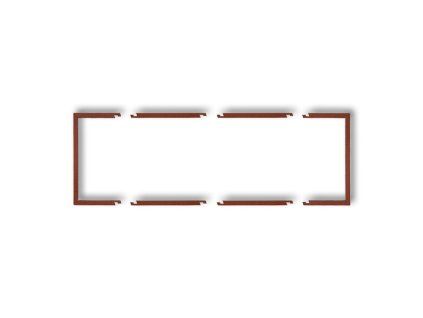 Fill to 3-gang universal frame