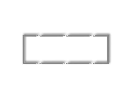 Fill to 3-gang universal frame