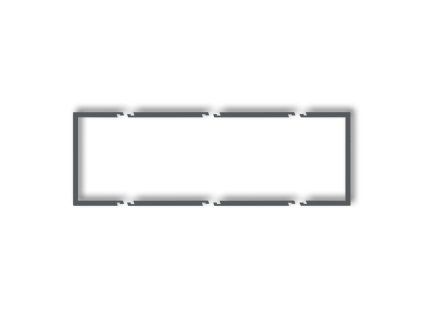 Fill to 3-gang universal frame