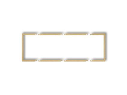 Fill to 3-gang universal frame