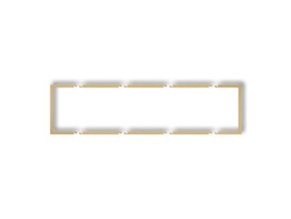 Fill to 4-gang universal frame