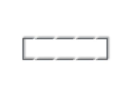 Fill to 4-gang universal frame
