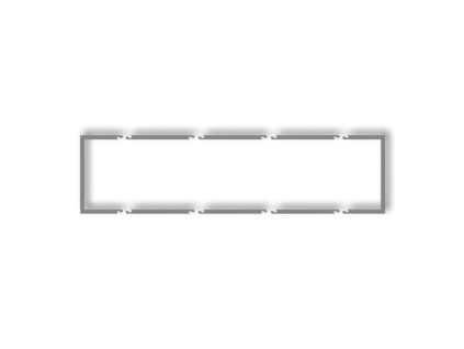 Fill to 4-gang universal frame