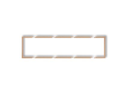 Fill to 4-gang universal frame