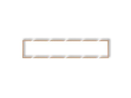 Fill to 5-gang universal frame