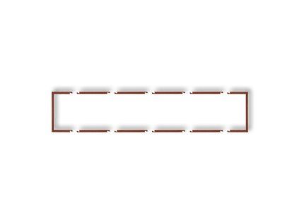 Fill to 5-gang universal frame
