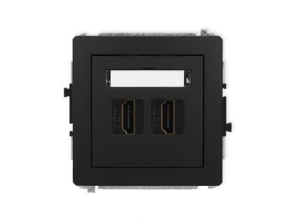 HDMI 2.0 double socket mechanism