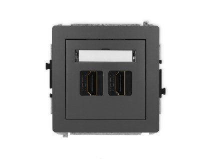 HDMI 2.0 double socket mechanism