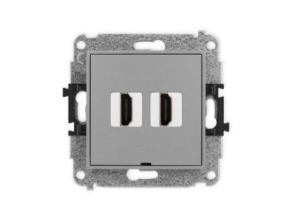 HDMI 2.0 double socket mechanism