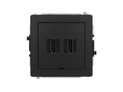HDMI 2.0 double socket mechanism