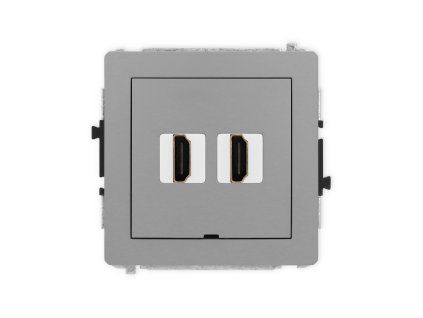 HDMI 2.0 double socket mechanism