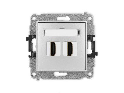 HDMI 2.0 double socket mechanism