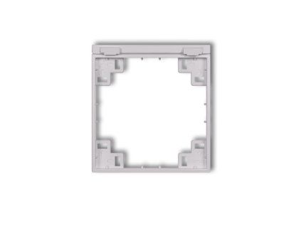 Intermediate frame for splash proof socket with earth SCHUKO mechanism