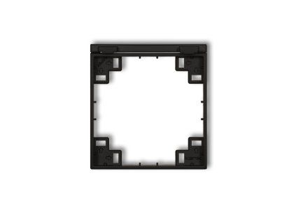 Intermediate frame for splash proof socket with earth SCHUKO mechanism