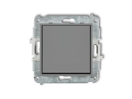 Intermediate switch mechanism (single push button without pictogram)