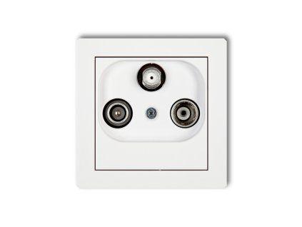 Radio/Tv/SAT through socket mechanism (10dB)