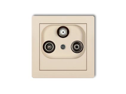 Radio/Tv/SAT through socket mechanism (10dB)