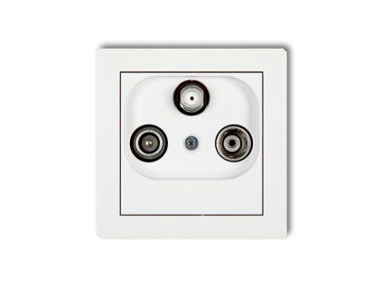 Radio/Tv/SAT through socket mechanism (10dB)
