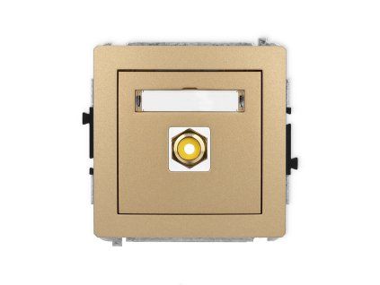 RCA single socket (cinch type-yellow