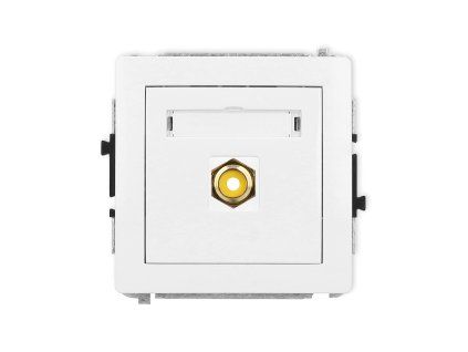 RCA single socket (cinch type-yellow