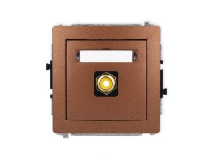 RCA single socket (cinch type-yellow