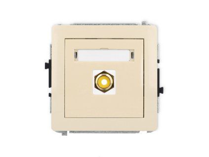 RCA single socket (cinch type-yellow