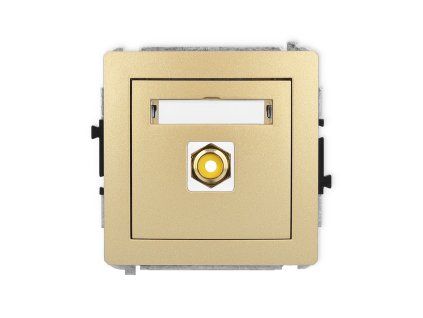 RCA single socket (cinch type-yellow