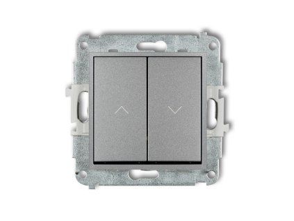 Roller blind switch mechanism with mechanical lock