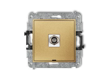 Single antenna F type socket (SAT) mechanism