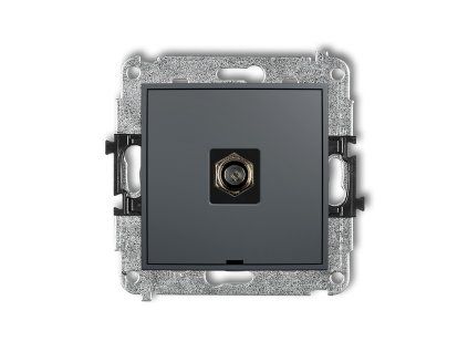 Single antenna F type socket (SAT) mechanism