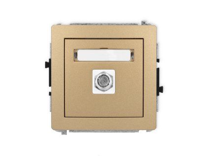 Single antenna F type socket (SAT) mechanism
