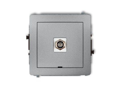Single antenna F type socket (SAT) mechanism