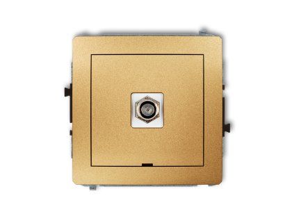 Single antenna F type socket (SAT) mechanism