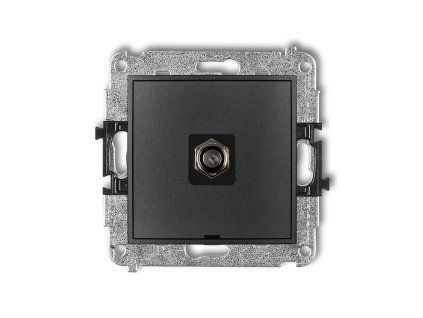 Single antenna F type socket (SAT) mechanism