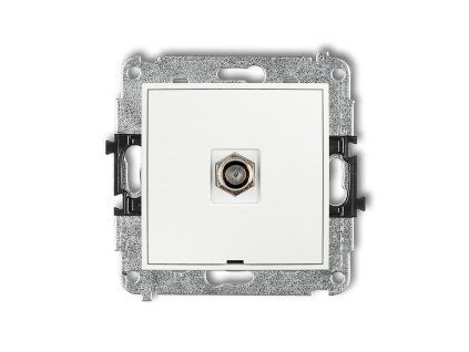 Single antenna F type socket (SAT) mechanism