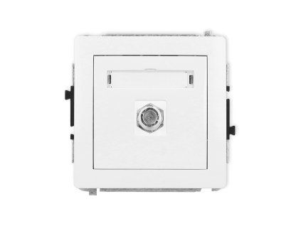 Single antenna F type socket (SAT) mechanism