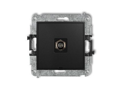 Single antenna F type socket (SAT) mechanism