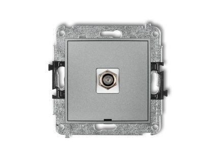 Single antenna F type socket (SAT) mechanism