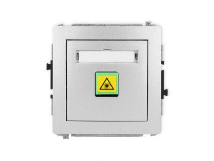 Single fibre/optical socket mechanism