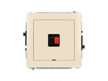 Single loudspeaker socket (2mm) mechanism